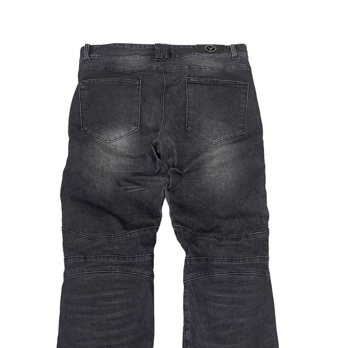 Le Grande Bleu (L.G.B.) 🔥Vintage VOLERO Padded Biker Trousers Pants Size US 36 / EU 52 - 10 Thumbnail