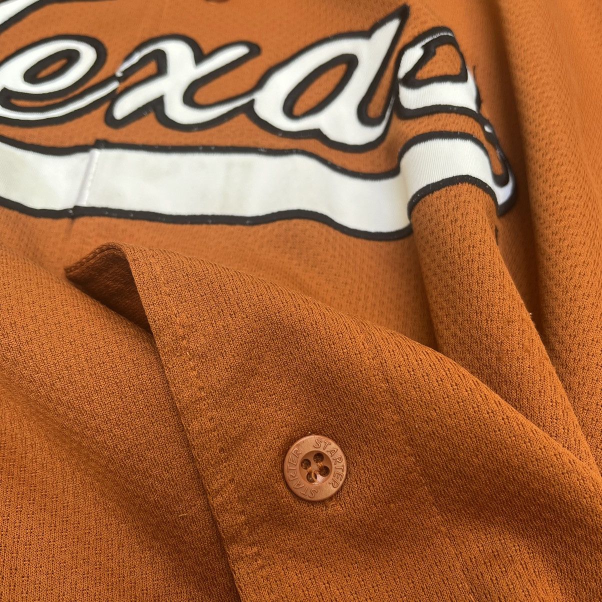 Starter Vintage Starter Texas Longhorns Baseball Jersey Size US L / EU 52-54 / 3 - 4 Thumbnail