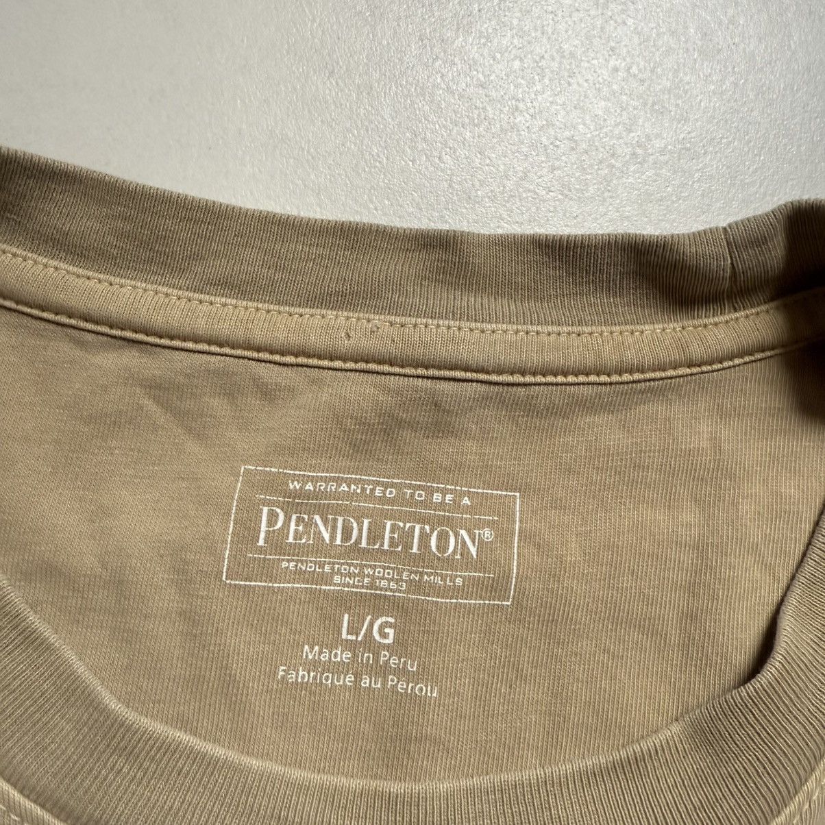 Pendleton Pendleton Pocket Deschutes T-Shirt Size US L / EU 52-54 / 3 - 5 Thumbnail