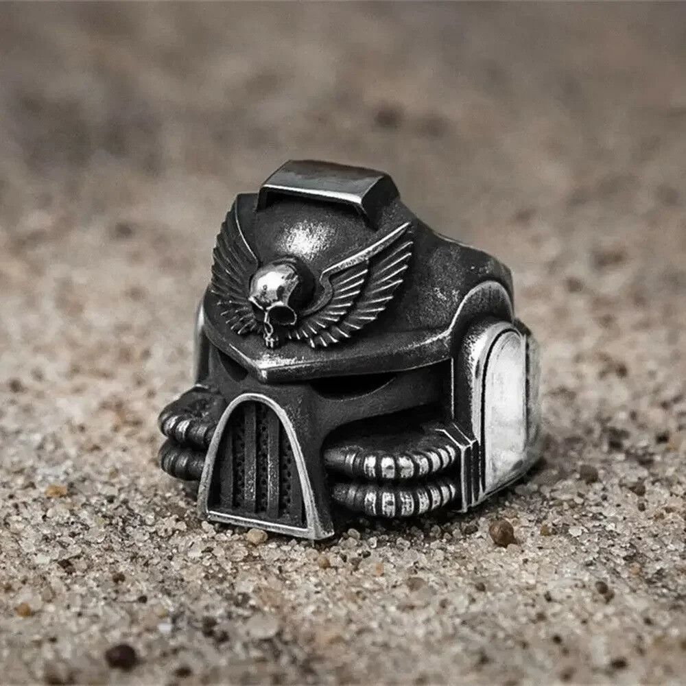 Jewelry Mecha Skull Ring Size ONE SIZE - 4 Thumbnail