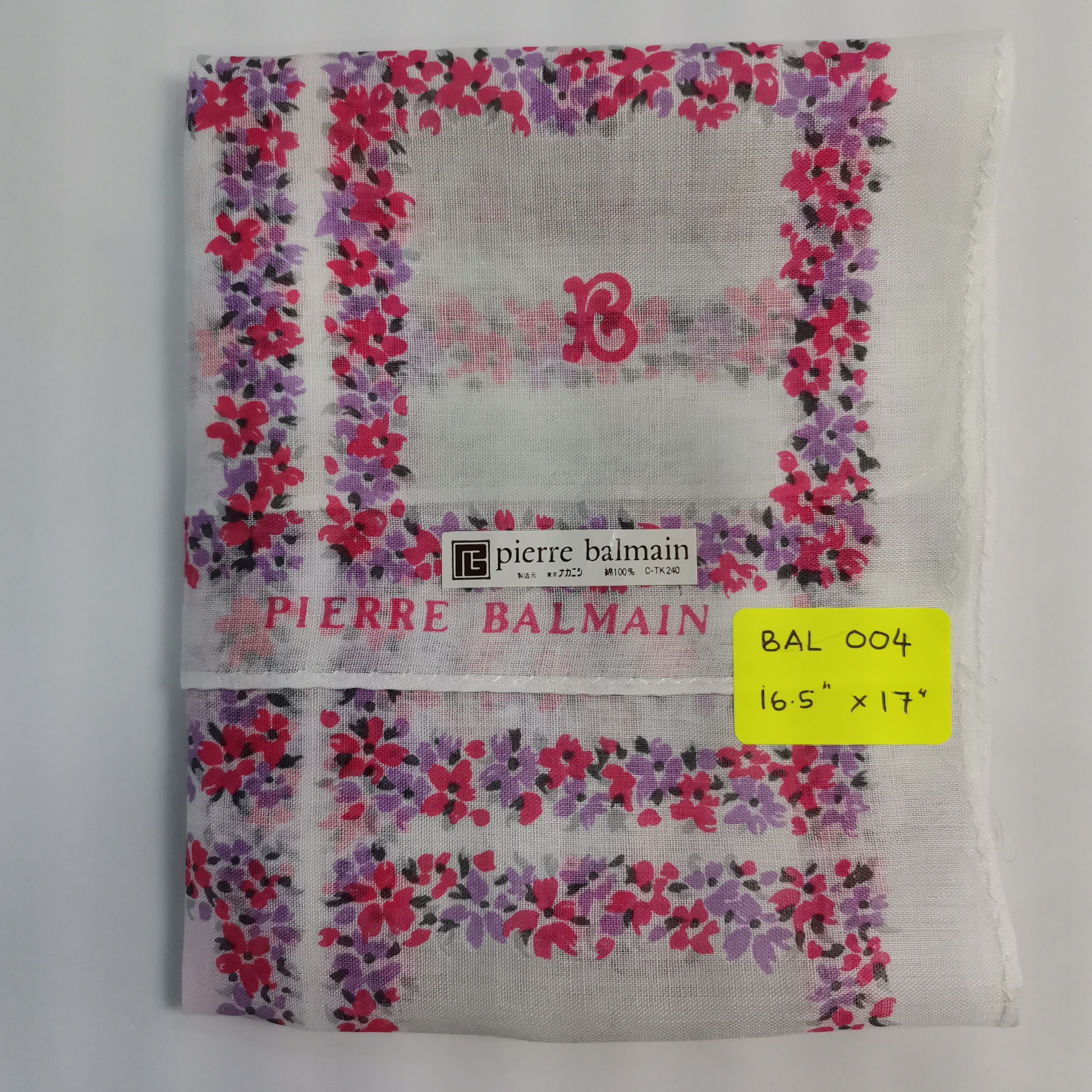Pierre Balmain PIERRE BALMAIN HANDKERCHIEF/ BANDANA/ SCARF Size ONE SIZE - 8 Thumbnail