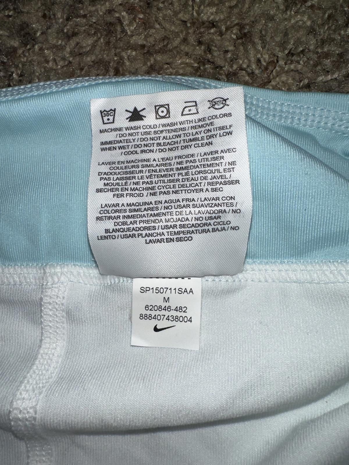 Nike Nike Court Women's Tennis Skort Black Skirt W/ Compression Shorts 2014 Size 32" / US 10 / IT 46 - 4 Thumbnail