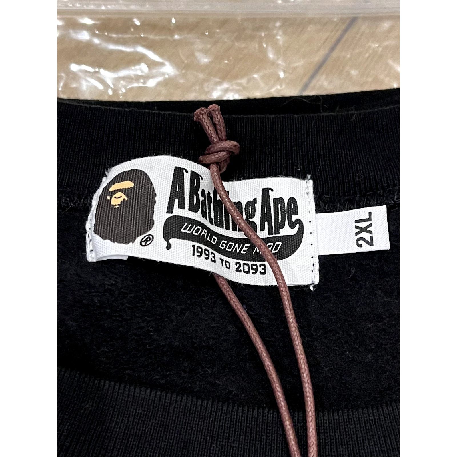 Bape BAPE Ape Head Graphic Crewneck Black Size US XXL / EU 58 / 5 - 3 Thumbnail