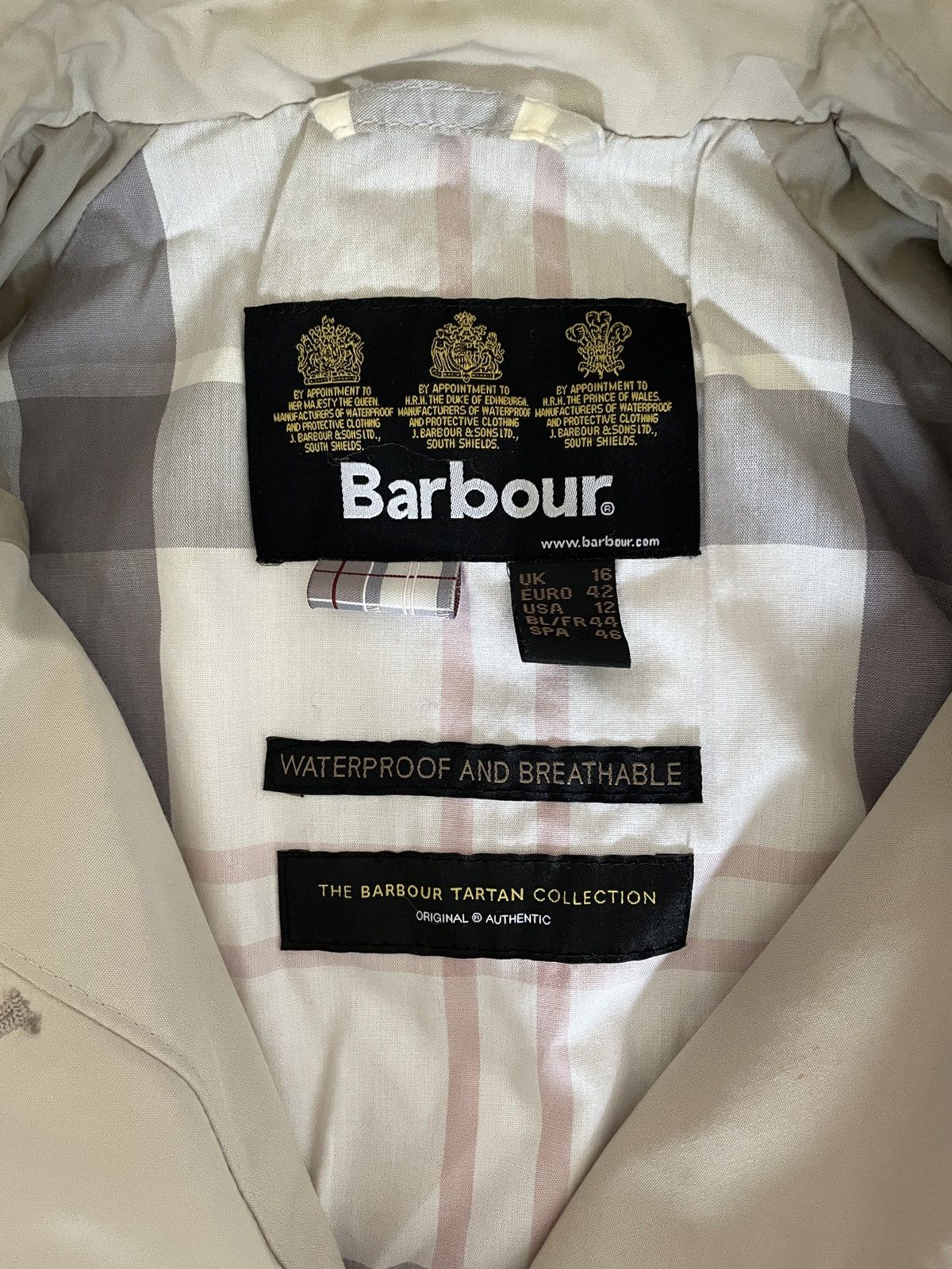 Barbour Barbour Raincoat Size XL / US 12-14 / IT 48-50 - 3 Thumbnail