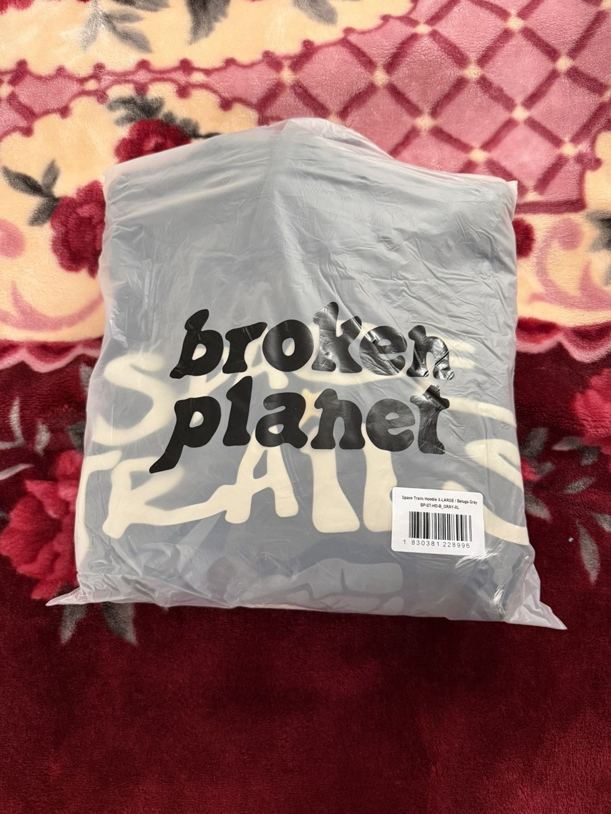 Broken Planet Broken Planet “Space Trails” Beluga Gray Hoodie Size XL🔥 Size US XL / EU 56 / 4 - 4 Thumbnail