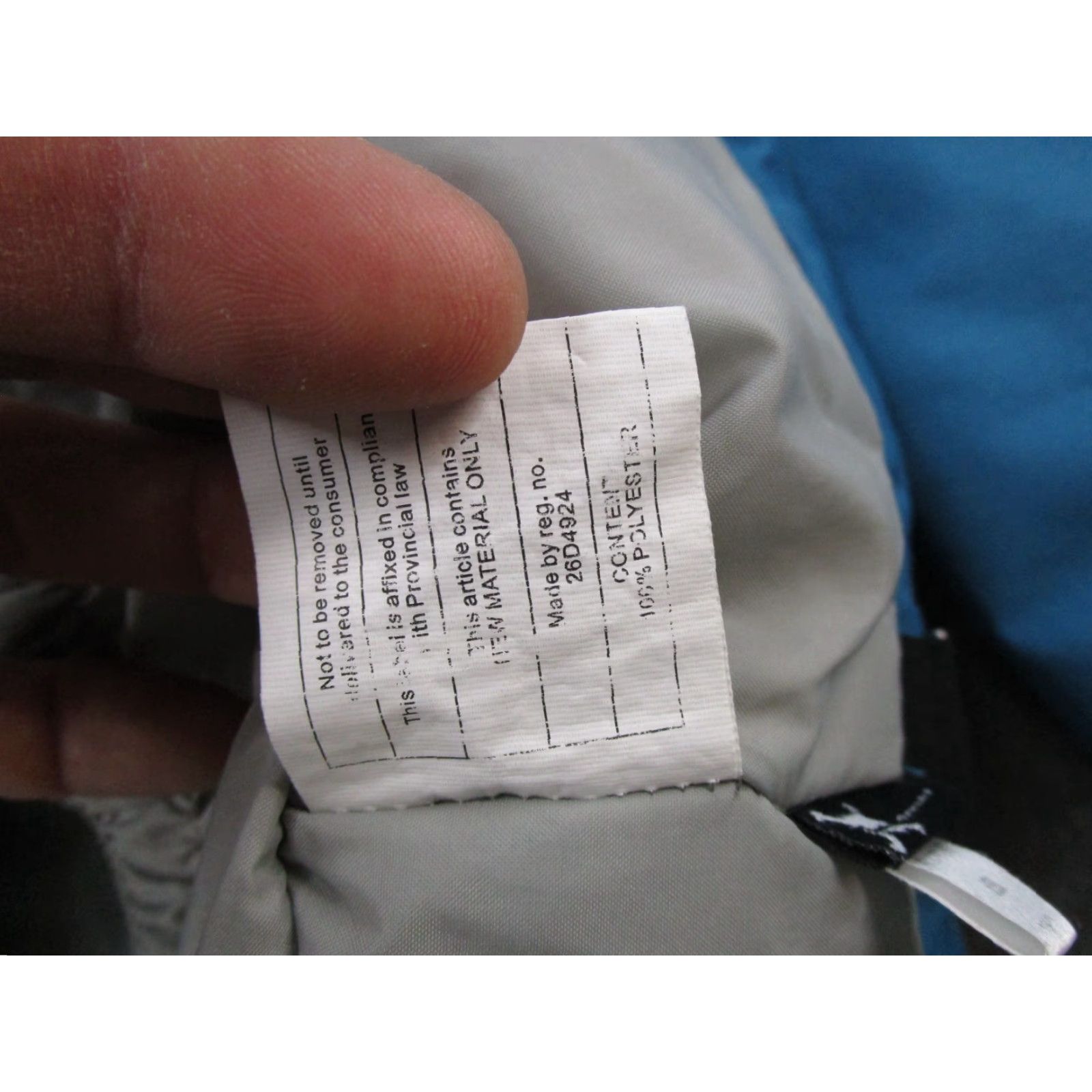 Oakley Oakley Winter Blue Hooded Loose Fit Full Zip Jacket Men's XL Size Blue Logo Pattern Sports Hooded Jacket Mens XL Size US XL / EU 56 / 4 - 4 Thumbnail
