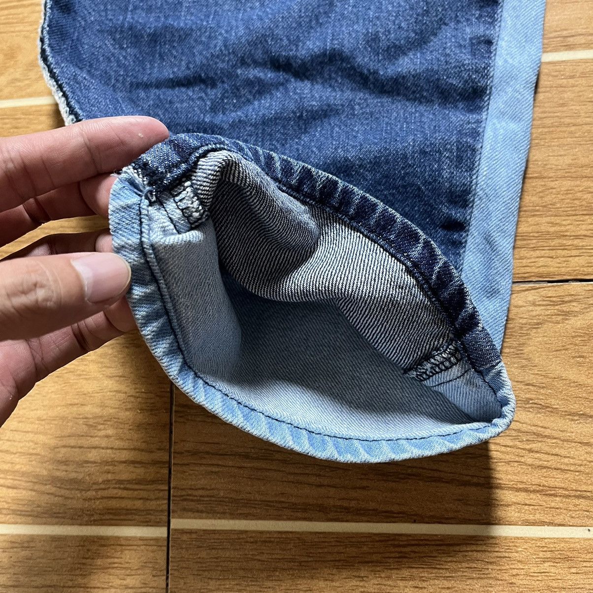 Y's Y's by Yohji Yamamoto Drop Crotch Denim Jeans Size US 29 - 4 Thumbnail