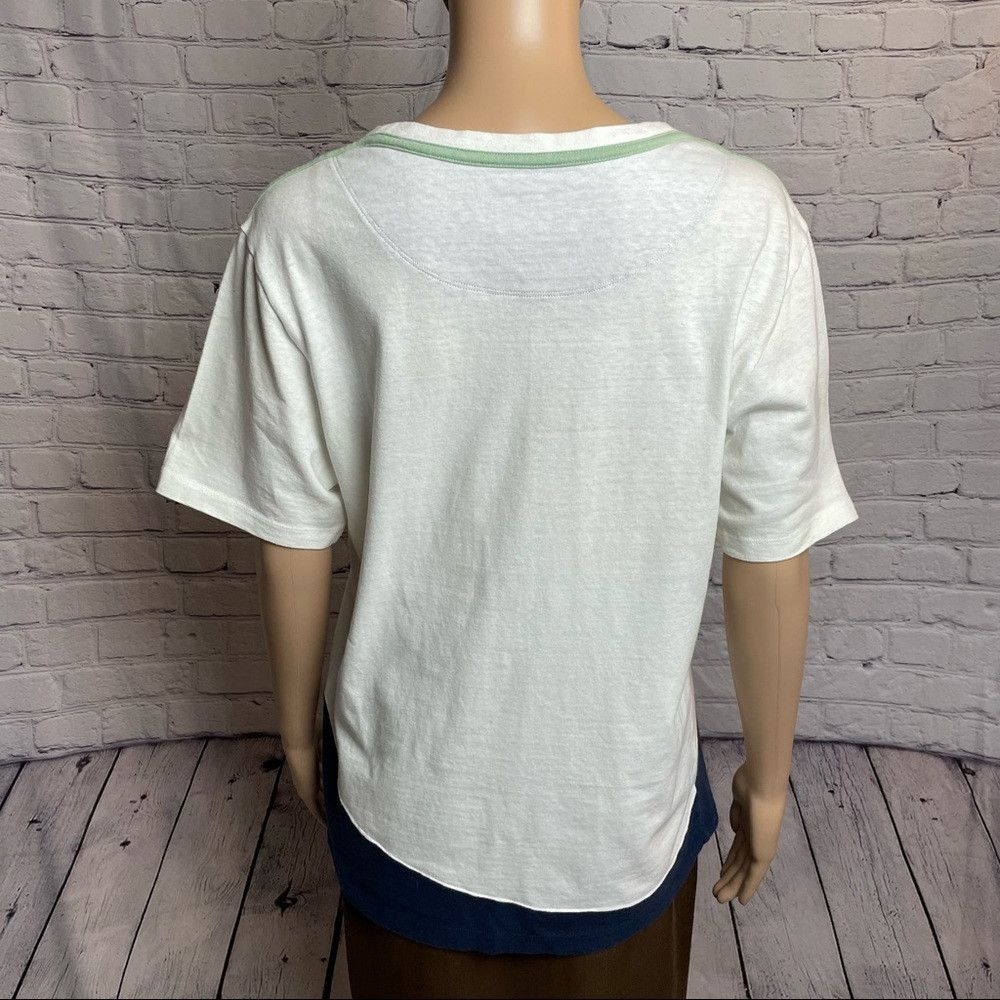 Tsumori Chisato Tsumori Chisato White Cotton T-Shirt Size 2 US M Size M / US 6-8 / IT 42-44 - 5 Thumbnail