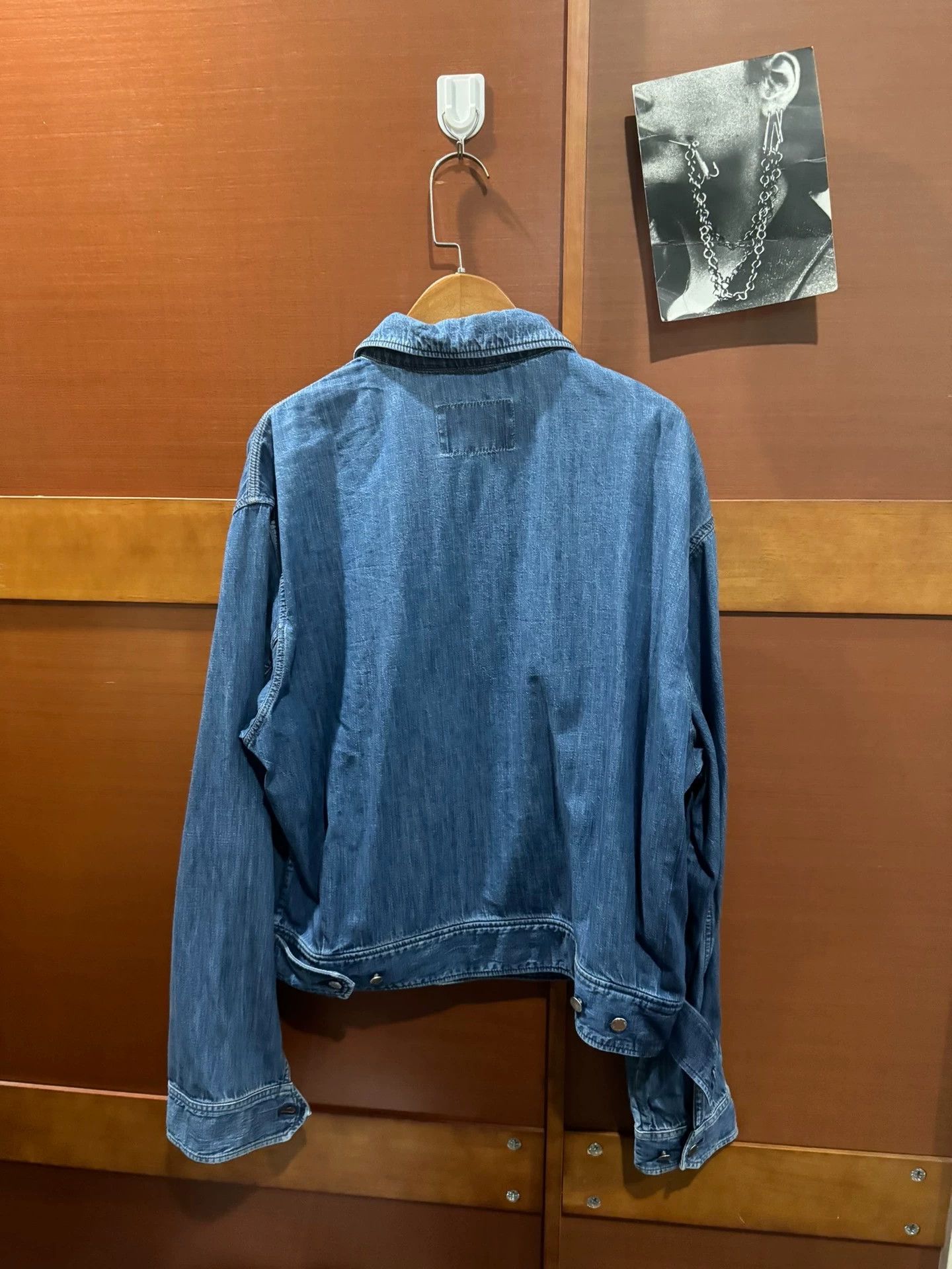 Prada Prada Denim Zip Short Jacket Liu Dehua Size XS / US 0-2 / IT 36-38 - 5 Thumbnail