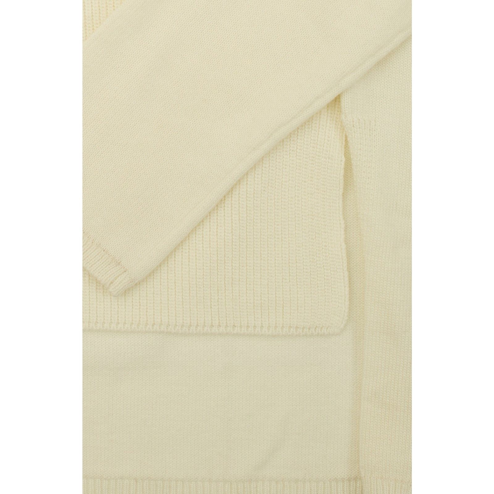 2022 Homme Deux White Knit Sweater
