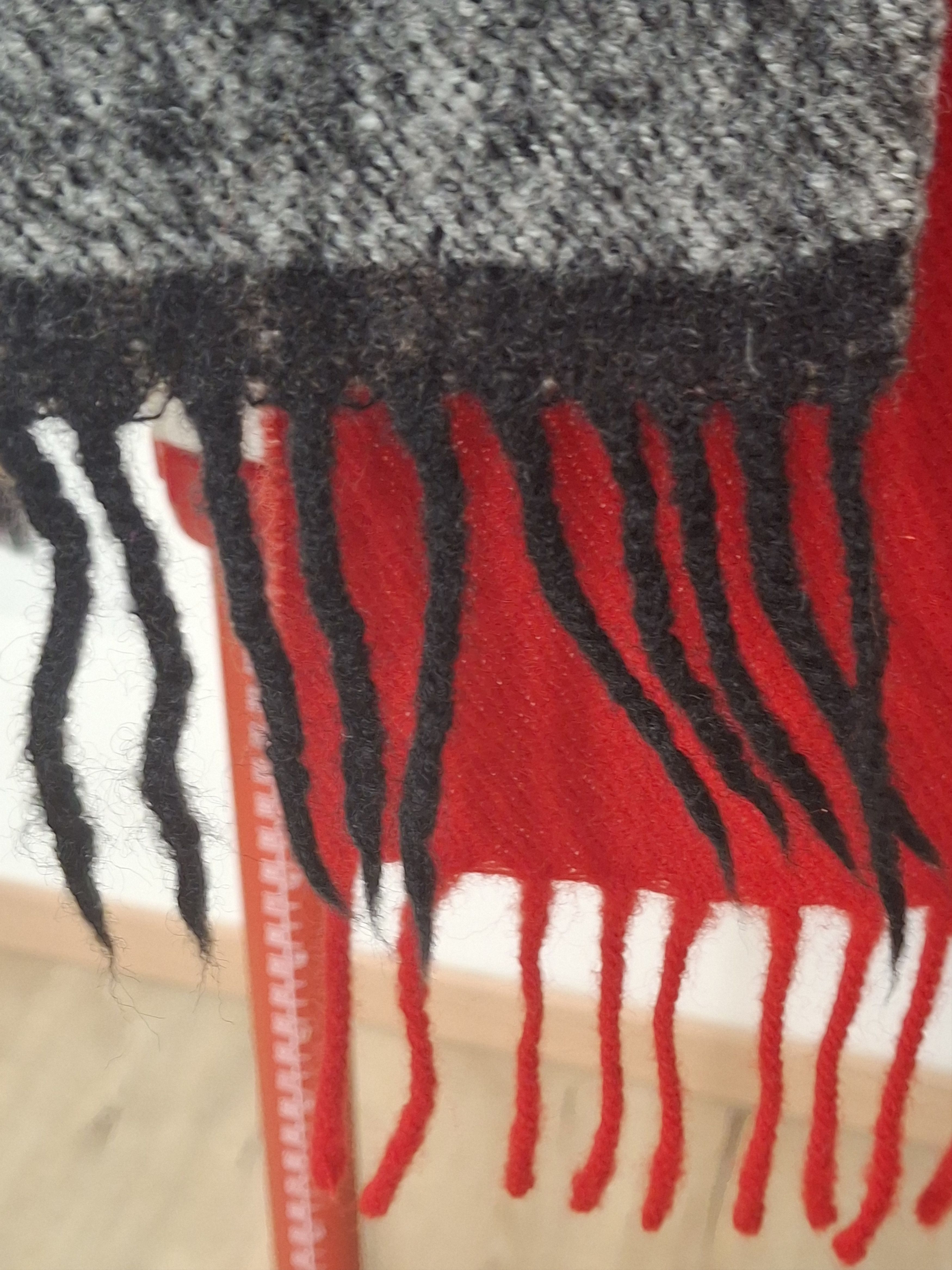 Handmade Reworked Wool Wrap Skirt Size 31" - 6 Thumbnail