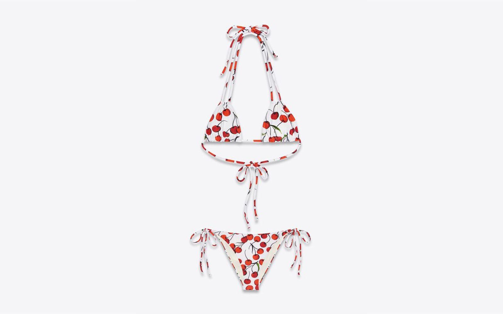 Saint Laurent Paris o1s1wg110924 Size: M / Triangle Bikini Top Multicolor Size ONE SIZE - 1 Preview