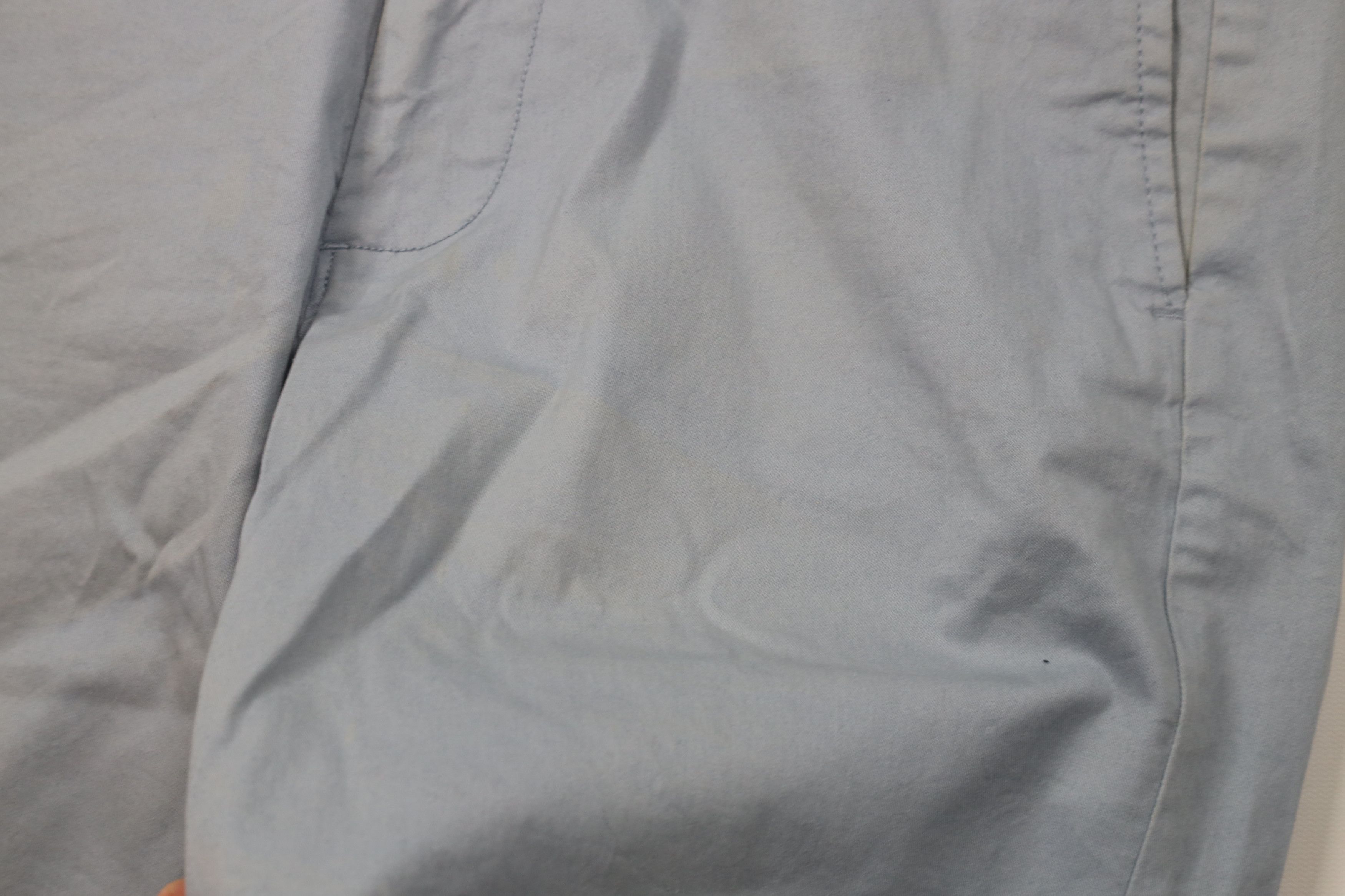 J.Crew J Crew Flex Above Knee Golf Golfing Chino Shorts Light Blue Size US 32 / EU 48 - 5 Thumbnail
