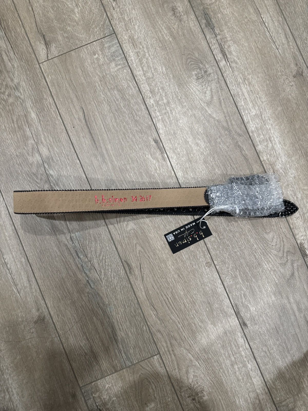 B.B. Simon Bb Simon belt Size 34 - 6 Thumbnail