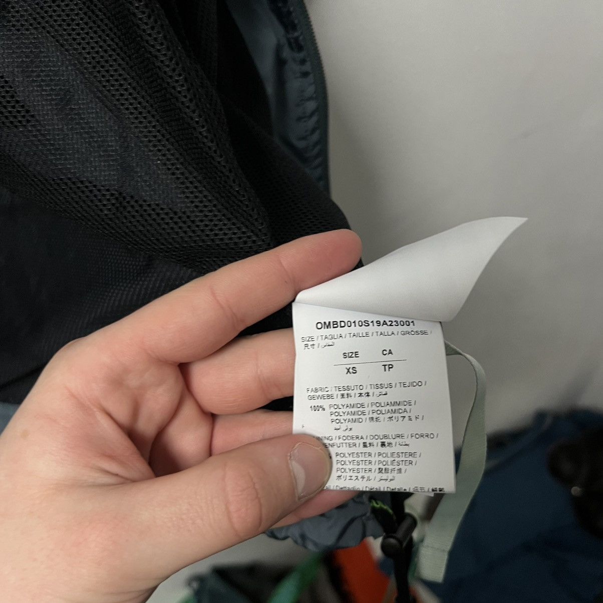 Off-White Off White Light Nylon Track jacket Size US S / EU 44-46 / 1 - 11 Thumbnail