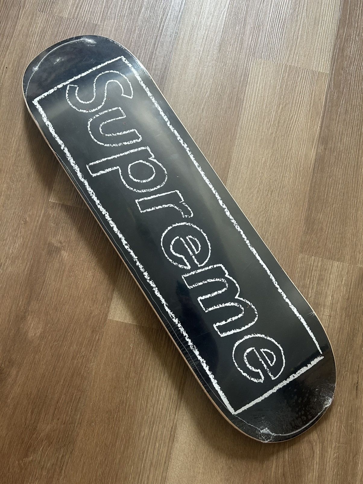 Kaws × Supreme Supreme KAWS Chalk Logo Skateboard Deck | Grailed