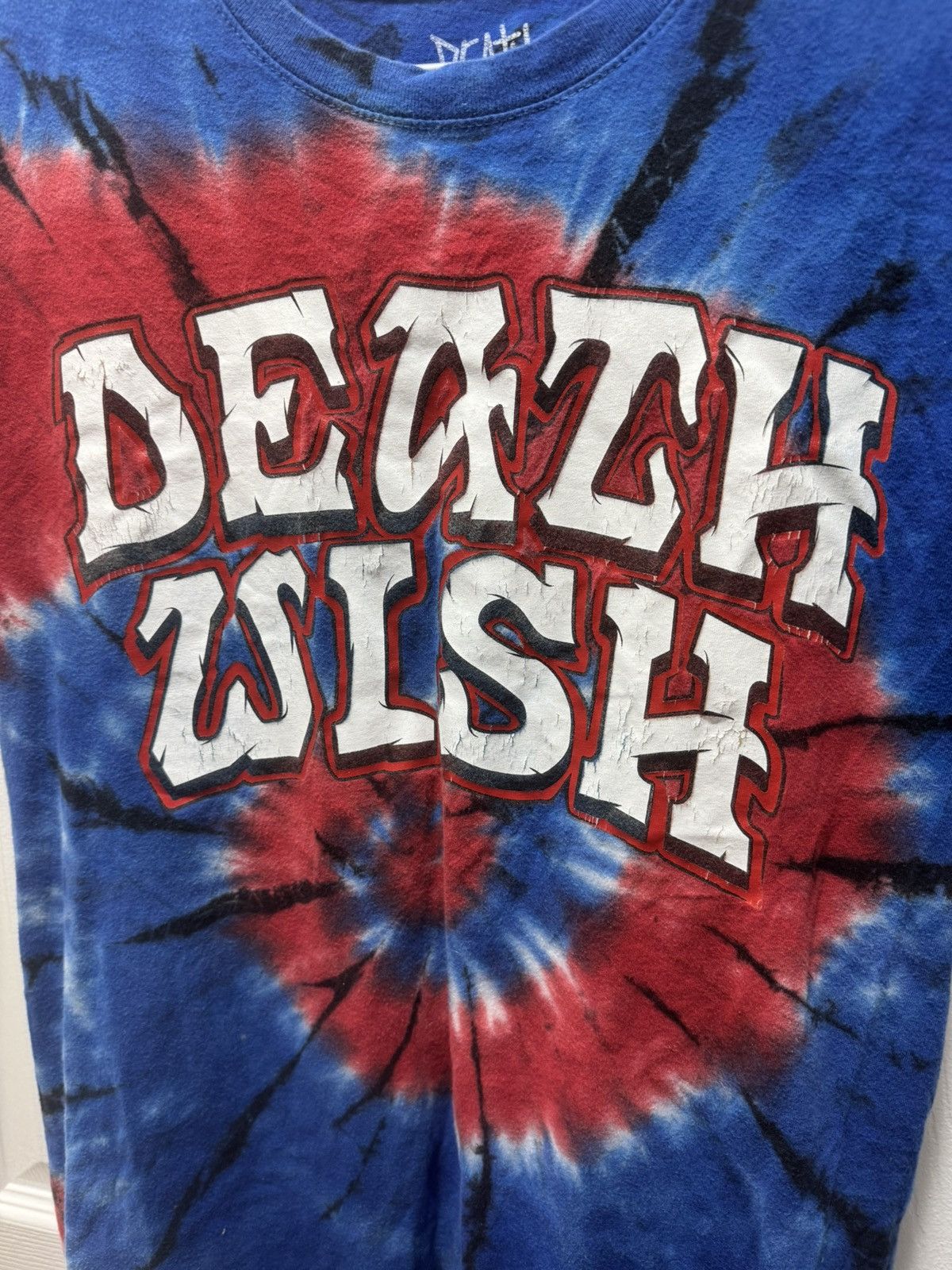 Deathwish Death Wish Skateboarding Jackass Tie Dye Vintage Shirt Size US M / EU 48-50 / 2 - 2 Thumbnail