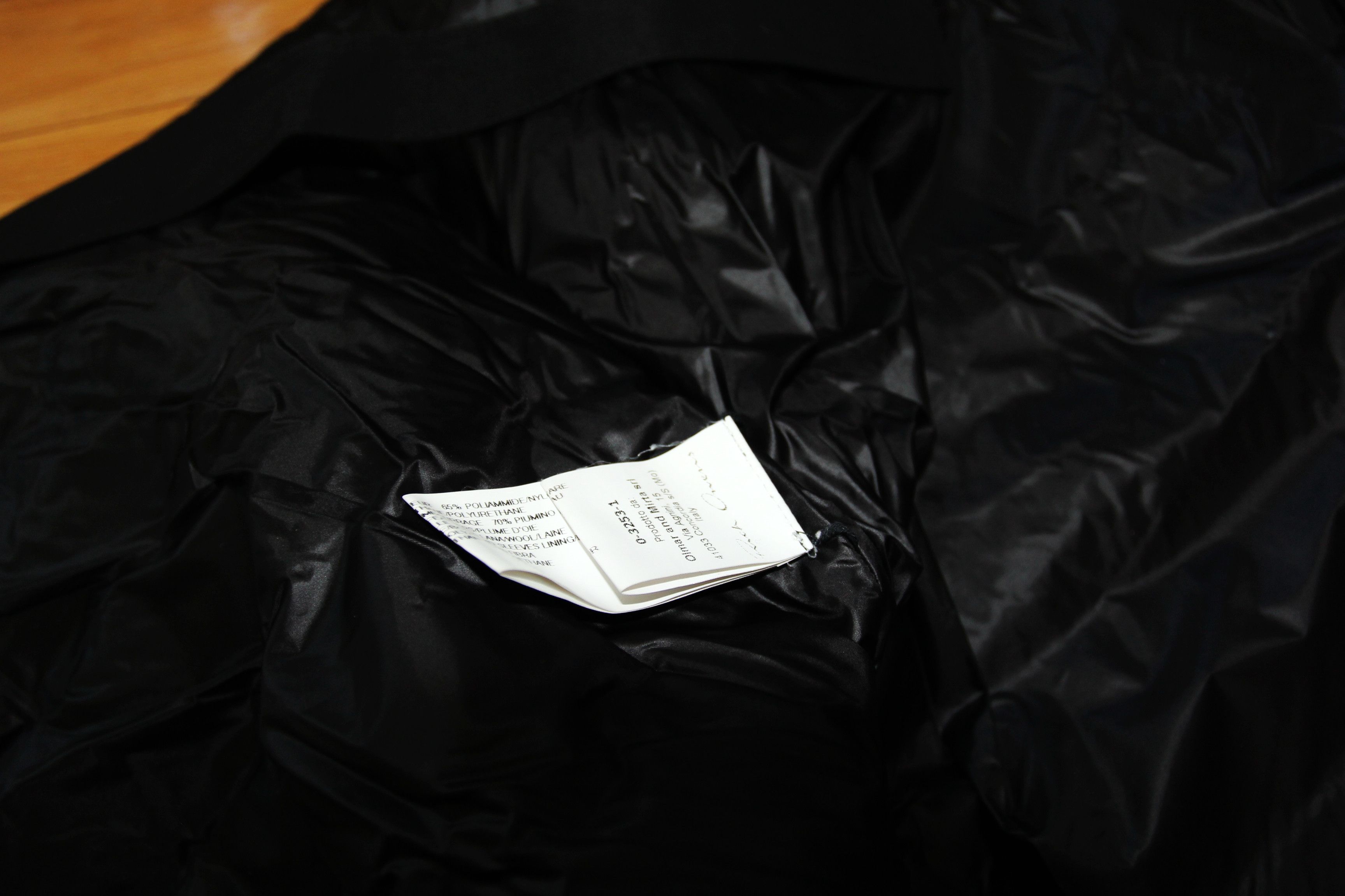 Rick Owens AW13 RICK OWENS "PLINTH" GOOSE DOWN HOODED COAT 52 Size US M / EU 48-50 / 2 - 9 Thumbnail