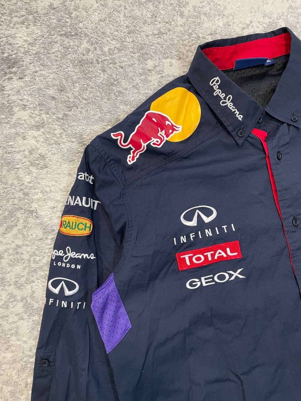 Red Bull Red Bull Racing F1 Team Shirt Infiniti Pepe Jeans Formula 1 Size US XL / EU 56 / 4 - 6 Thumbnail