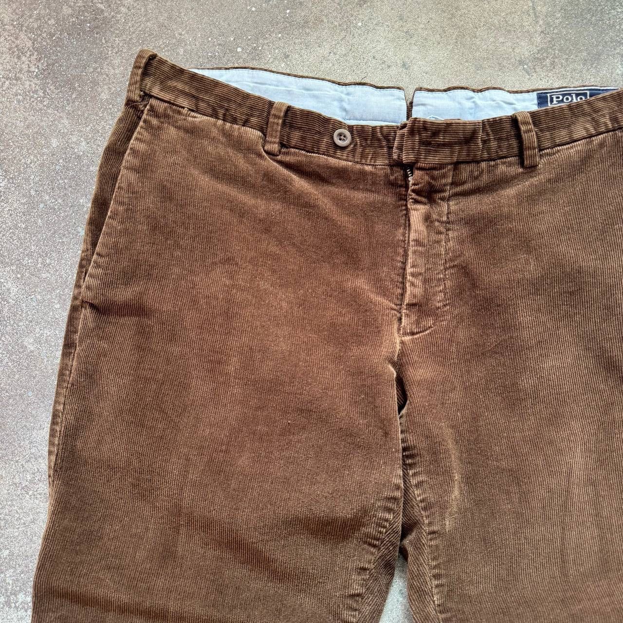 Polo Ralph Lauren × Vintage 90s Polo Ralph Lauren Vintage Casual Pants Size US 36 / EU 52 - 3 Thumbnail