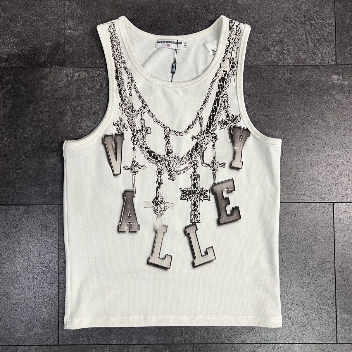 Vale Vale Forever Chain Tank White Size US M / EU 48-50 / 2 - 1 Thumbnail