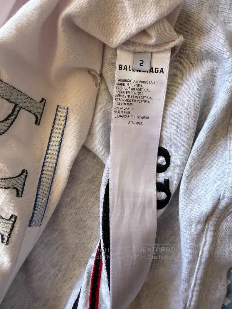 Balenciaga Balenciaga Short Sleeve T-Shirt Size US M / EU 48-50 / 2 - 4 Thumbnail