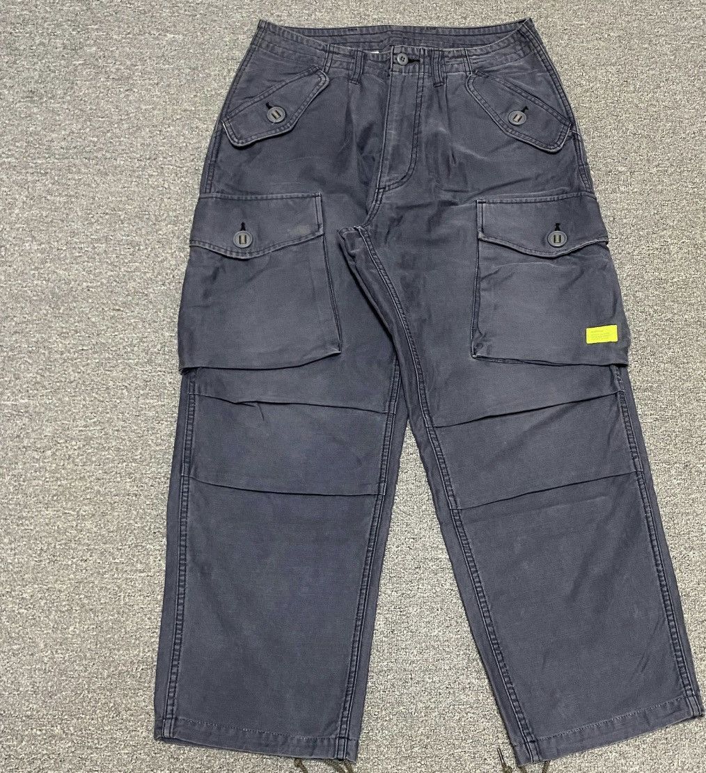 Madness MADNESS 19SS Made in Japan Washed Patch Cargo Pants J16 Size US 34 / EU 50 - 1 Thumbnail