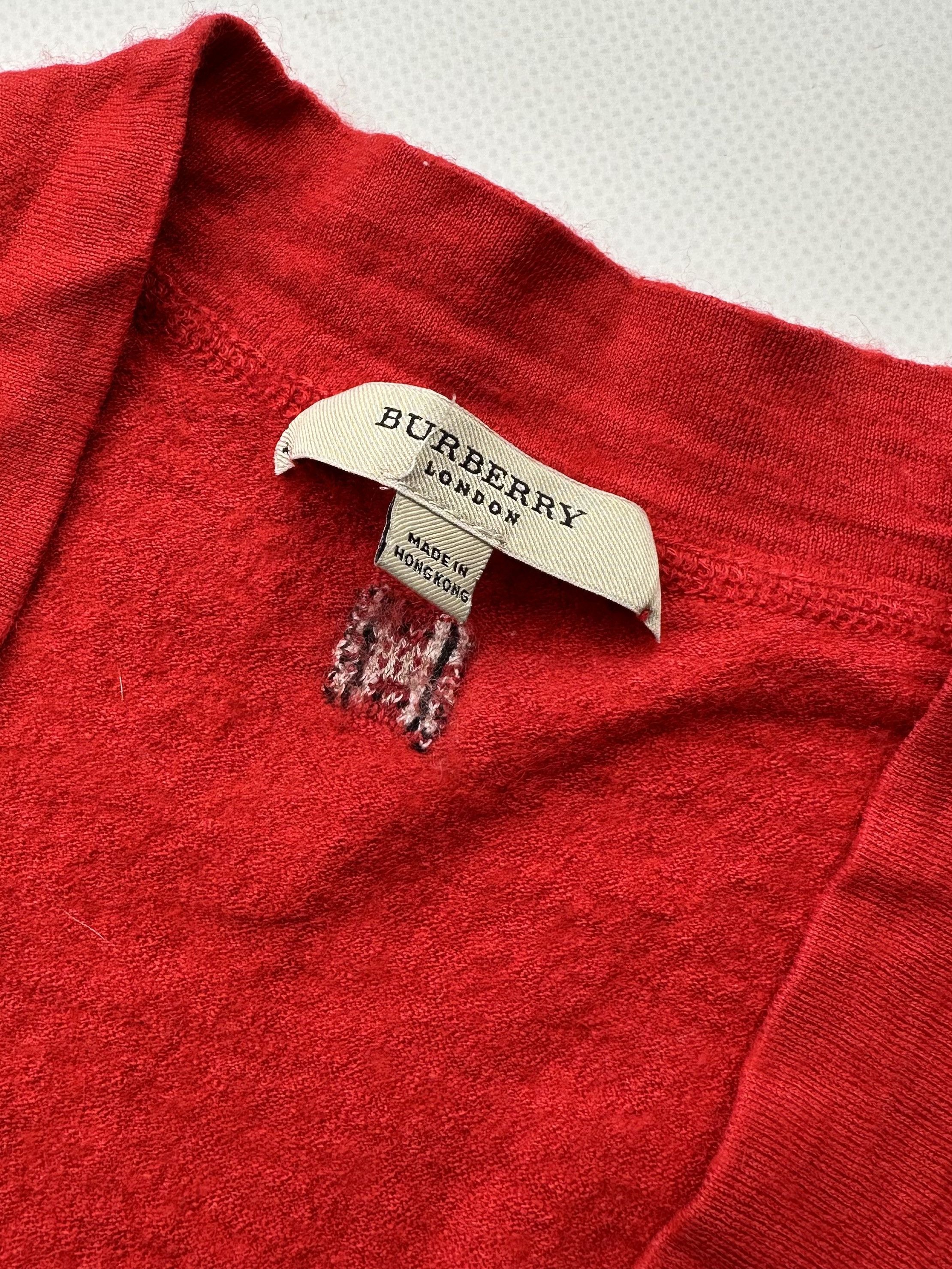 Burberry Burberry Vintage Silk/Cashmere Sweater (292) Size XS / US 0-2 / IT 36-38 - 5 Thumbnail