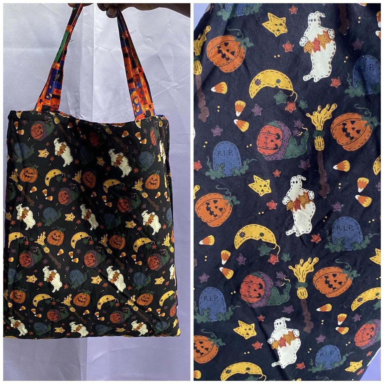 Other Vintage Reversible halloween tote bag ghost haunted Size ONE SIZE - 2 Thumbnail