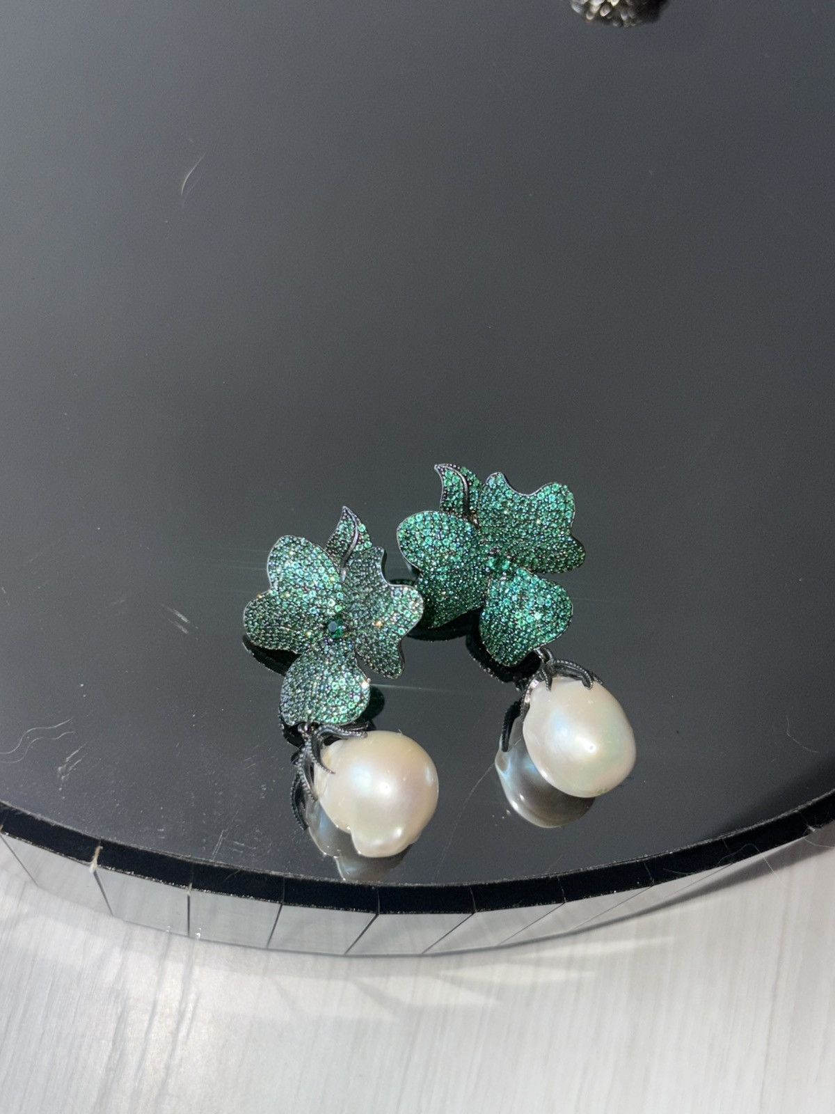Vintage Italian silver earrings Size ONE SIZE - 7 Thumbnail