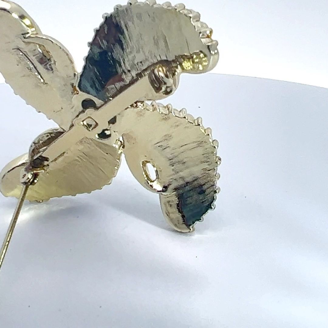 & Other Stories Florenza Elegant Faux Pearl and Turquoise Brooch Size ONE SIZE - 7 Thumbnail