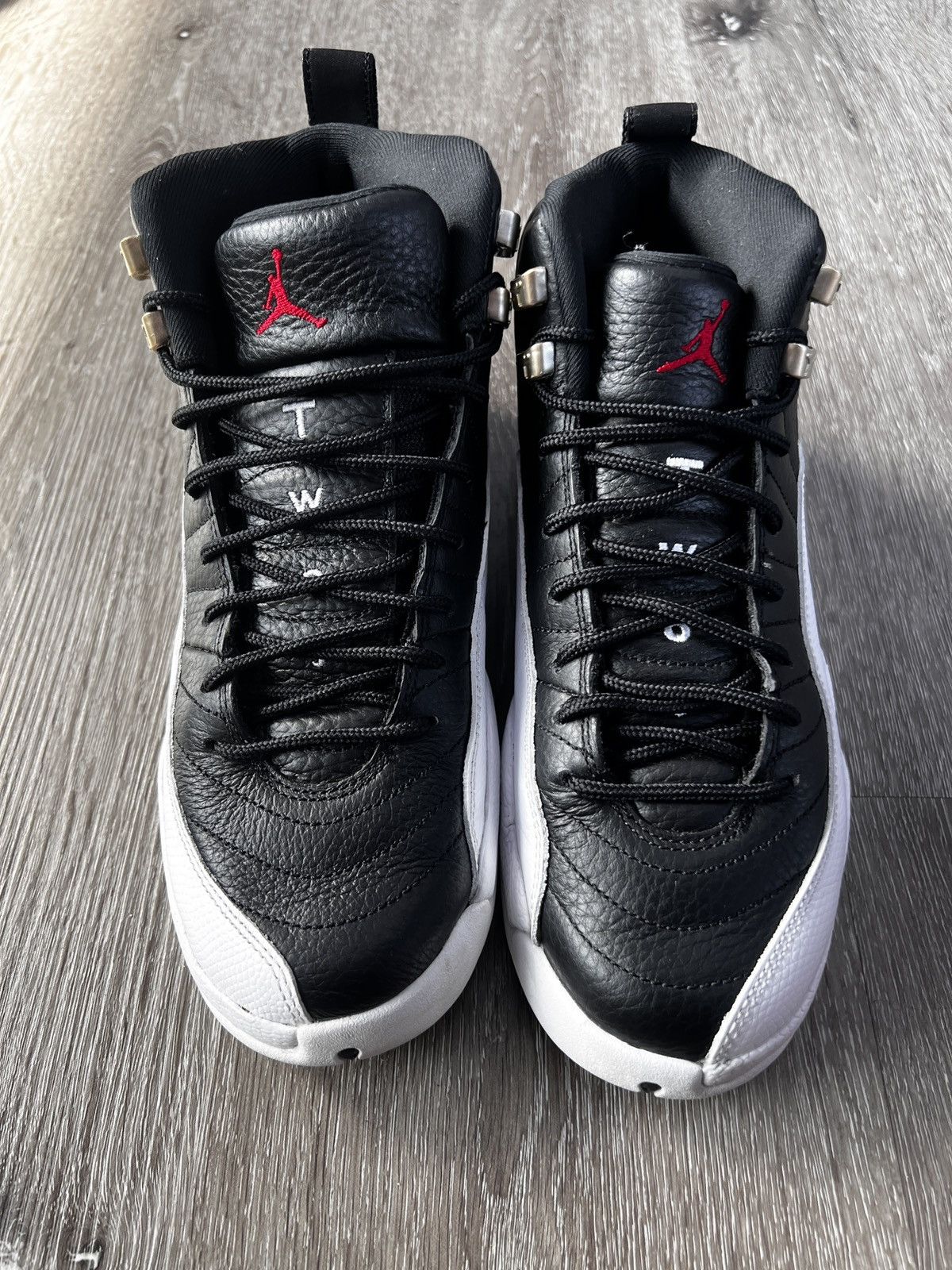 Jordan Brand Air Jordan 12 Retro “Playoffs” (2022) (GS) **PRE-OWNED** Size US 6.5 / EU 39-40 - 3 Thumbnail
