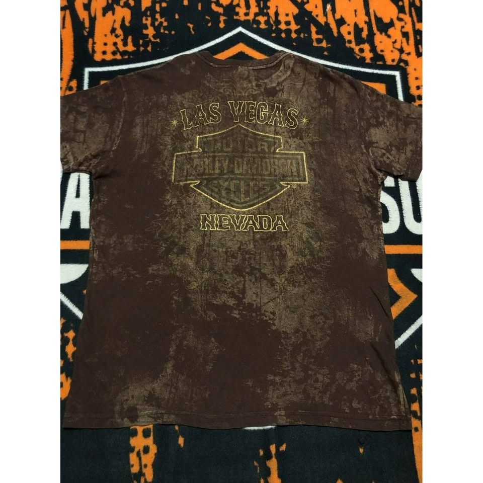 Harley Davidson Harley-Davidson T-shirt Large Men, Tie Dye LAS VEGAS Size US L / EU 52-54 / 3 - 2 Thumbnail