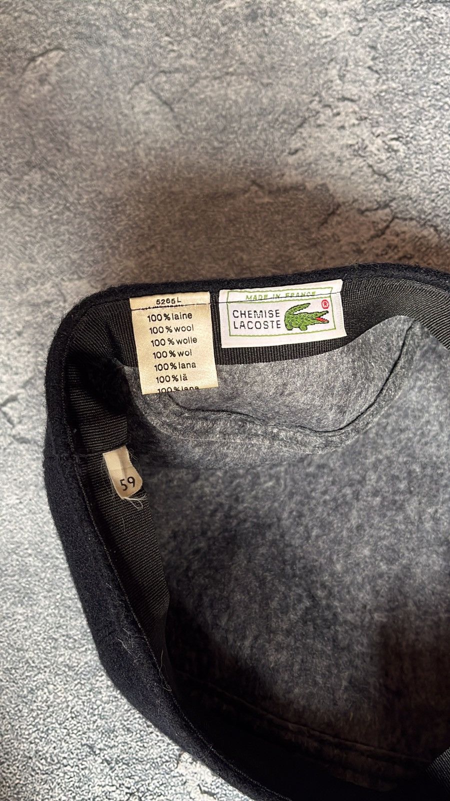 Lacoste 90's Vintage Lacoste Wool Beret Hat Cap Y2K Size ONE SIZE - 6 Thumbnail