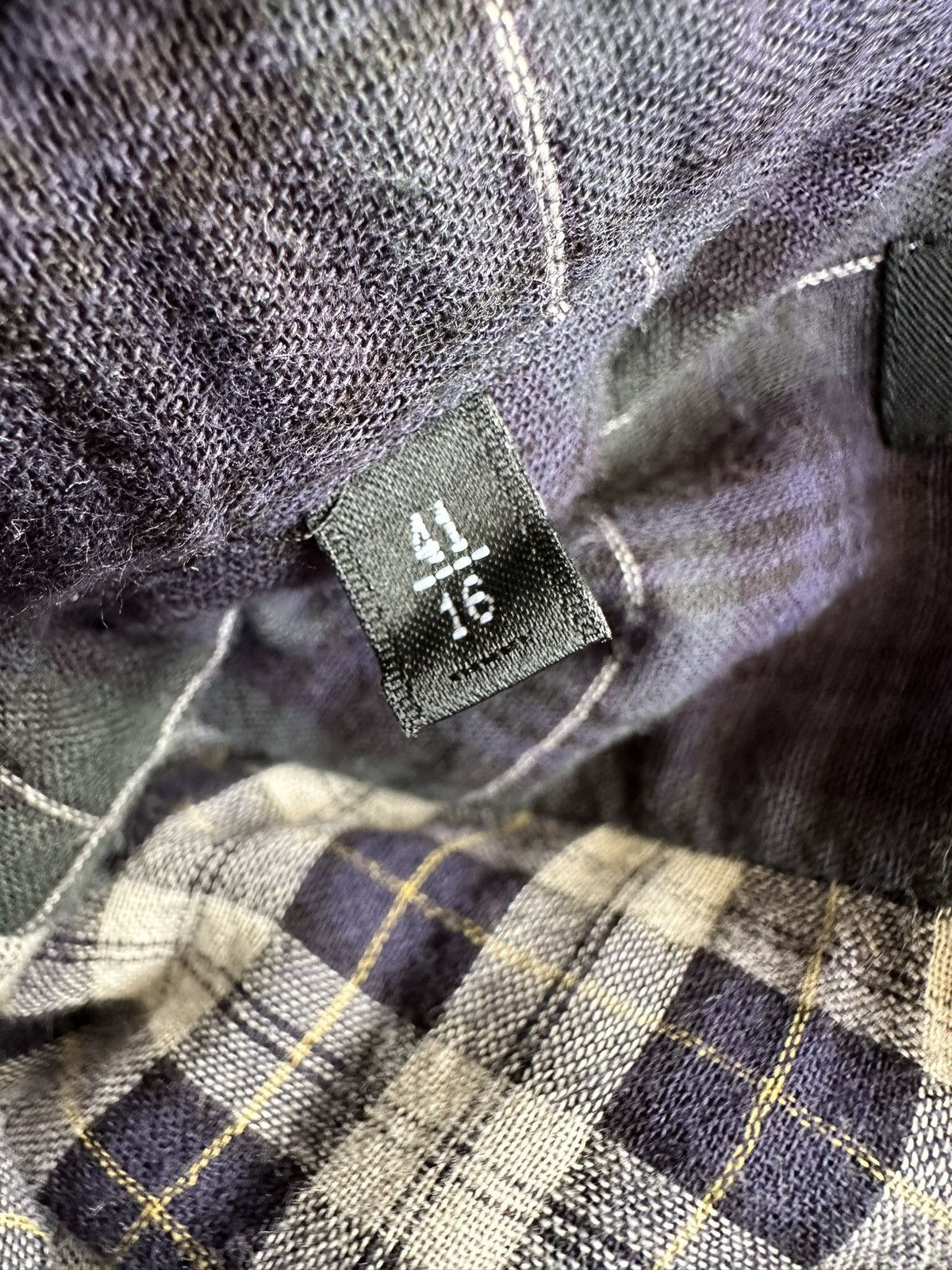 Boglioli Boglioli checker double layer shirt Size US M / EU 48-50 / 2 - 12 Thumbnail