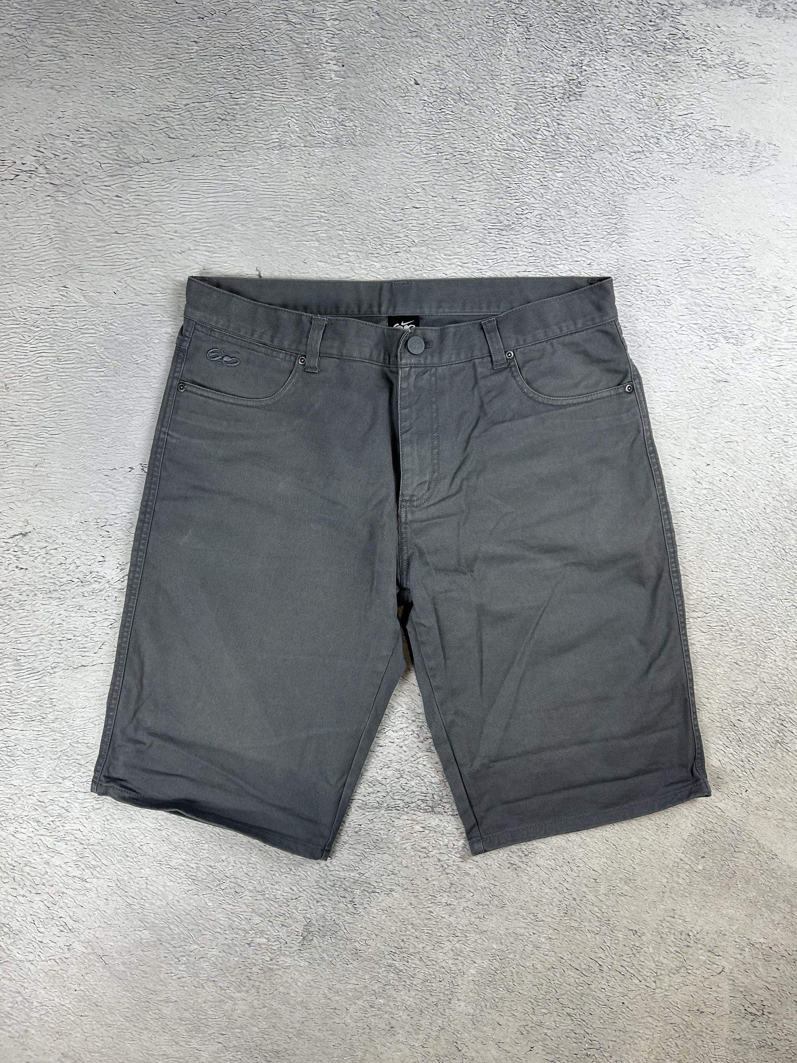 JNCO Nike 6.0 Shorts Skatebording Gray Streetwear Baggy Sk8 Size US 34 / EU 50 - 5 Thumbnail