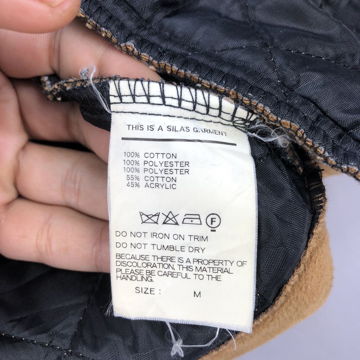 Silas Vintage 90’s Silas Faded Quilted Zipper Jacket Size US M / EU 48-50 / 2 - 15 Thumbnail