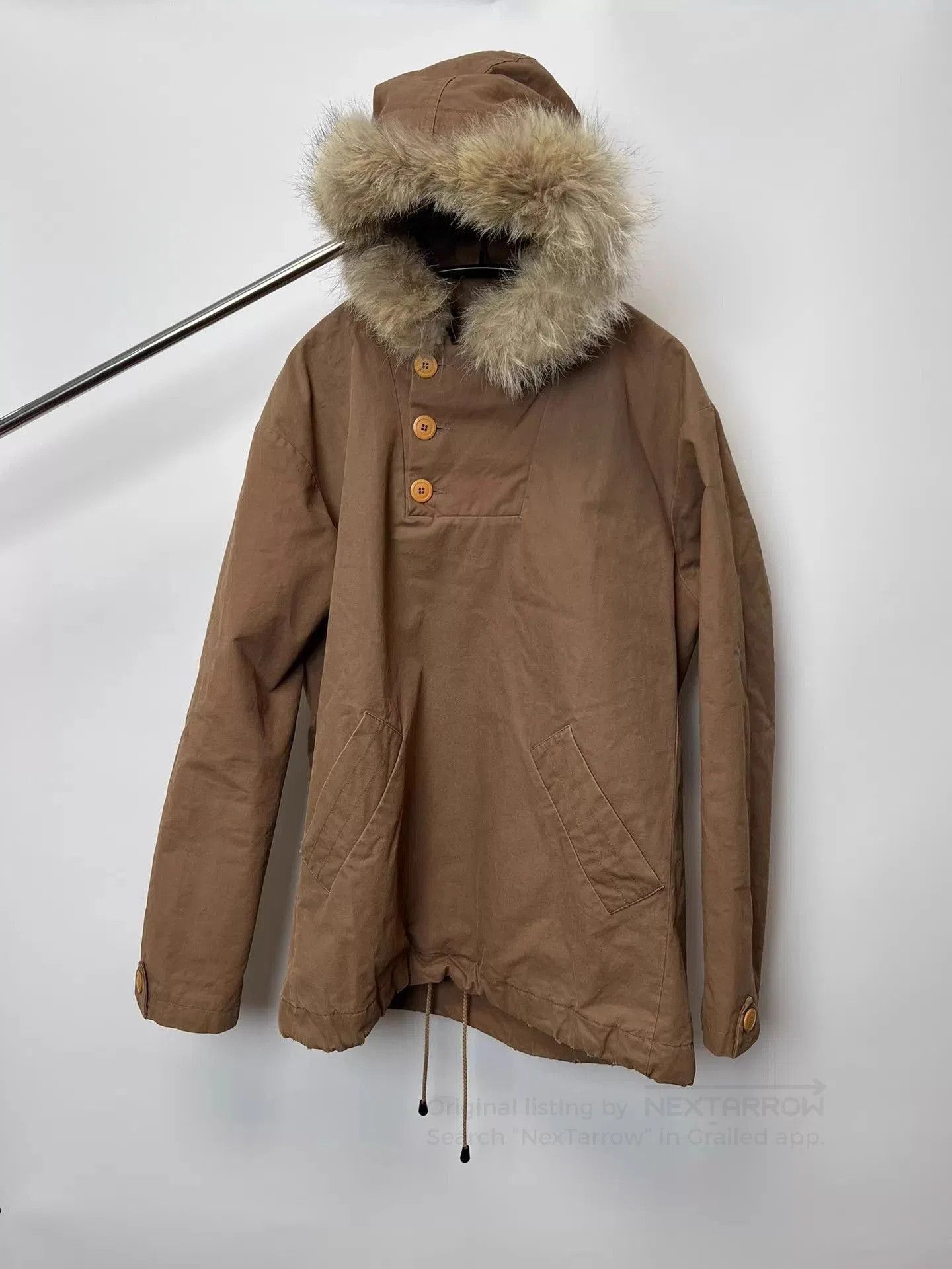 A.P.C. × Kanye West APC x Kanye West $2379 Fur Parka XL | Grailed