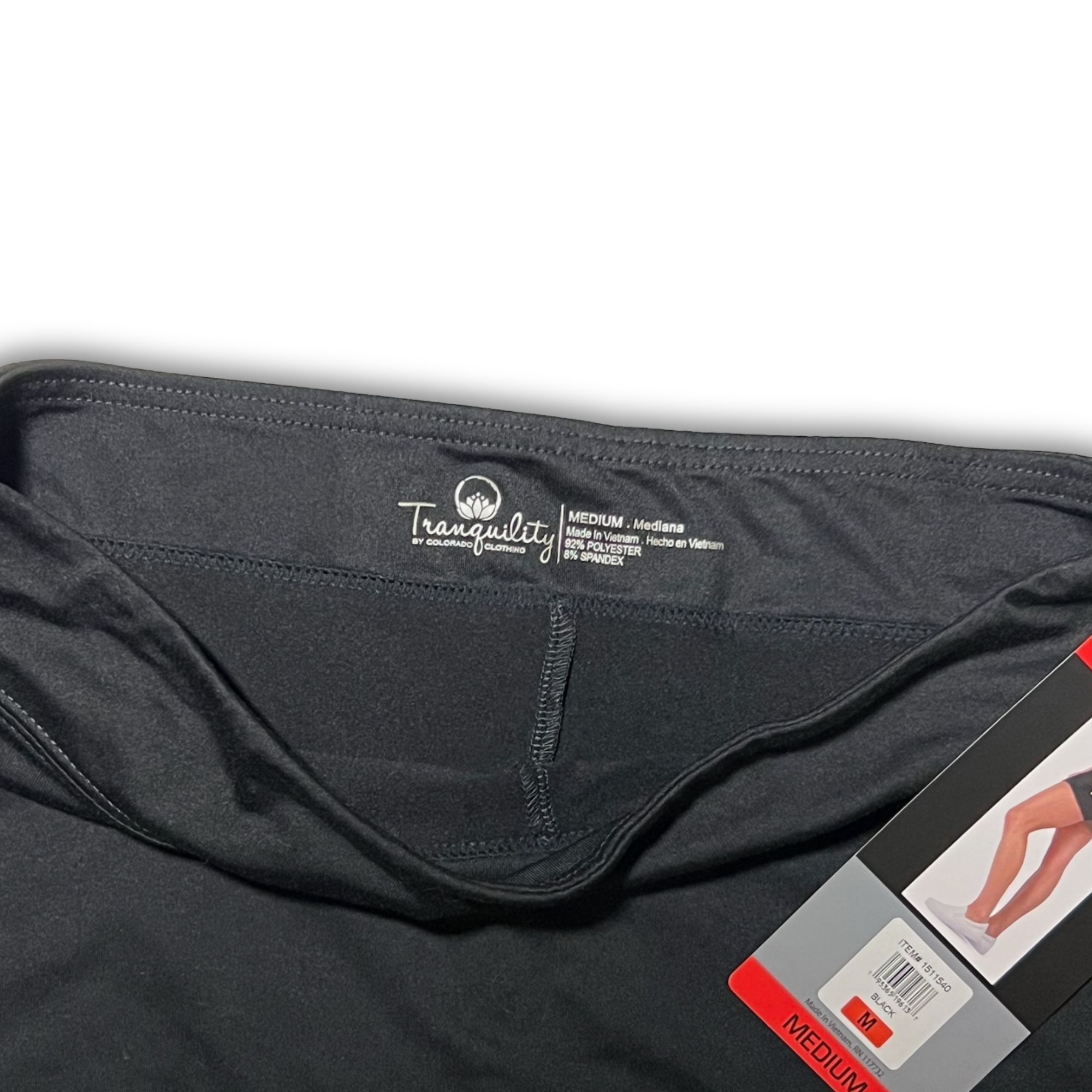 Other Tranquility By Colorado Clothing Womens Black Athletic Skort Size 31" - 4 Thumbnail