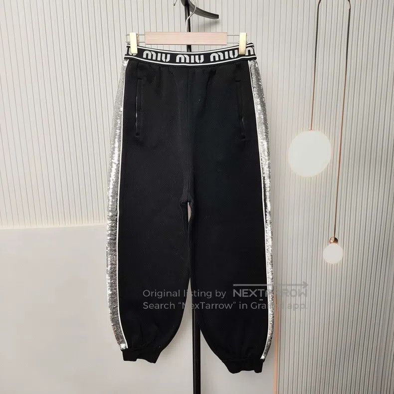 Miu Miu Miu Miu Size S Lady's scale trousers Size 24" / US 00 / IT 34 - 1 Thumbnail