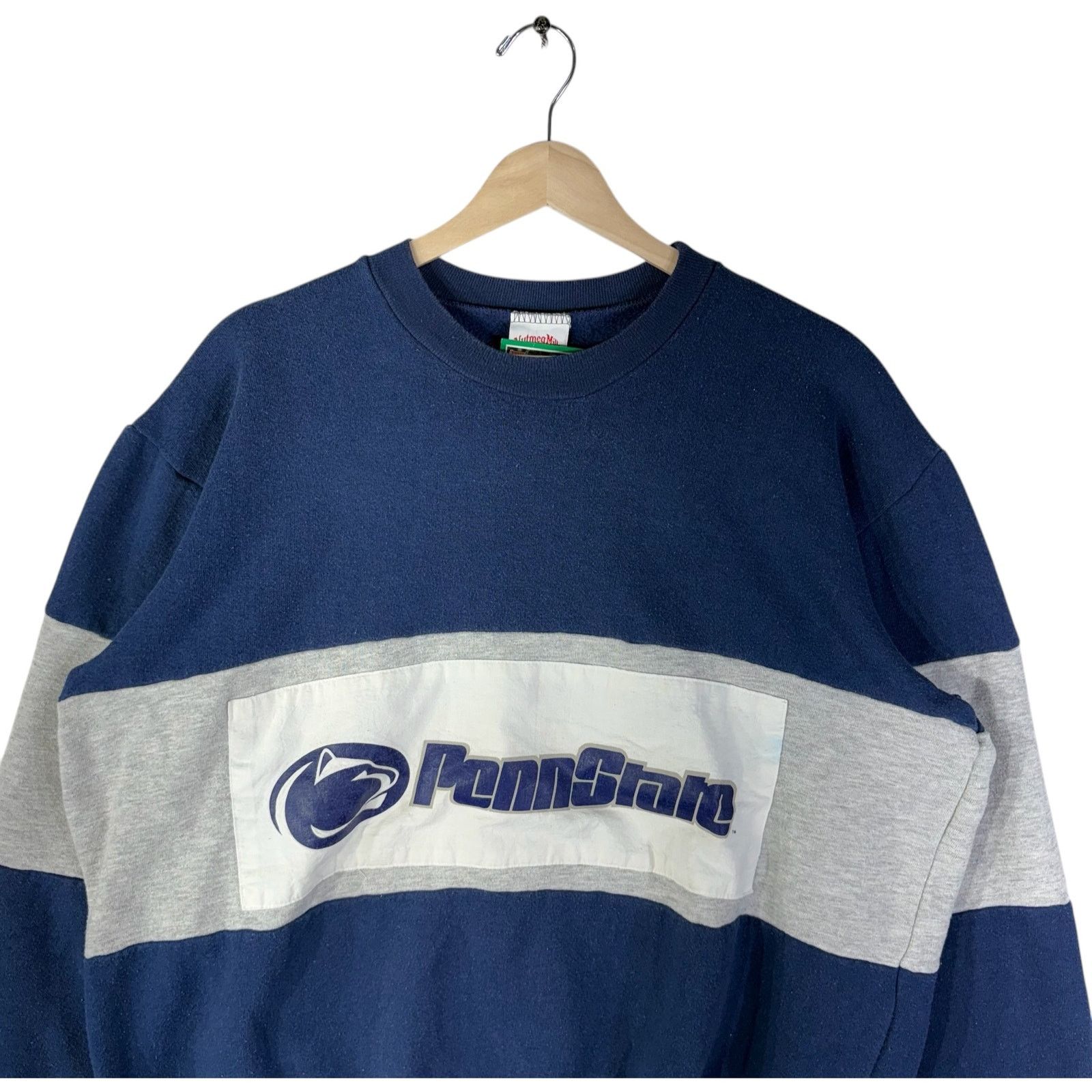 Nutmeg Vintage Nutmeg Penn State University Spellout Crewneck XL Size US XL / EU 56 / 4 - 2 Thumbnail