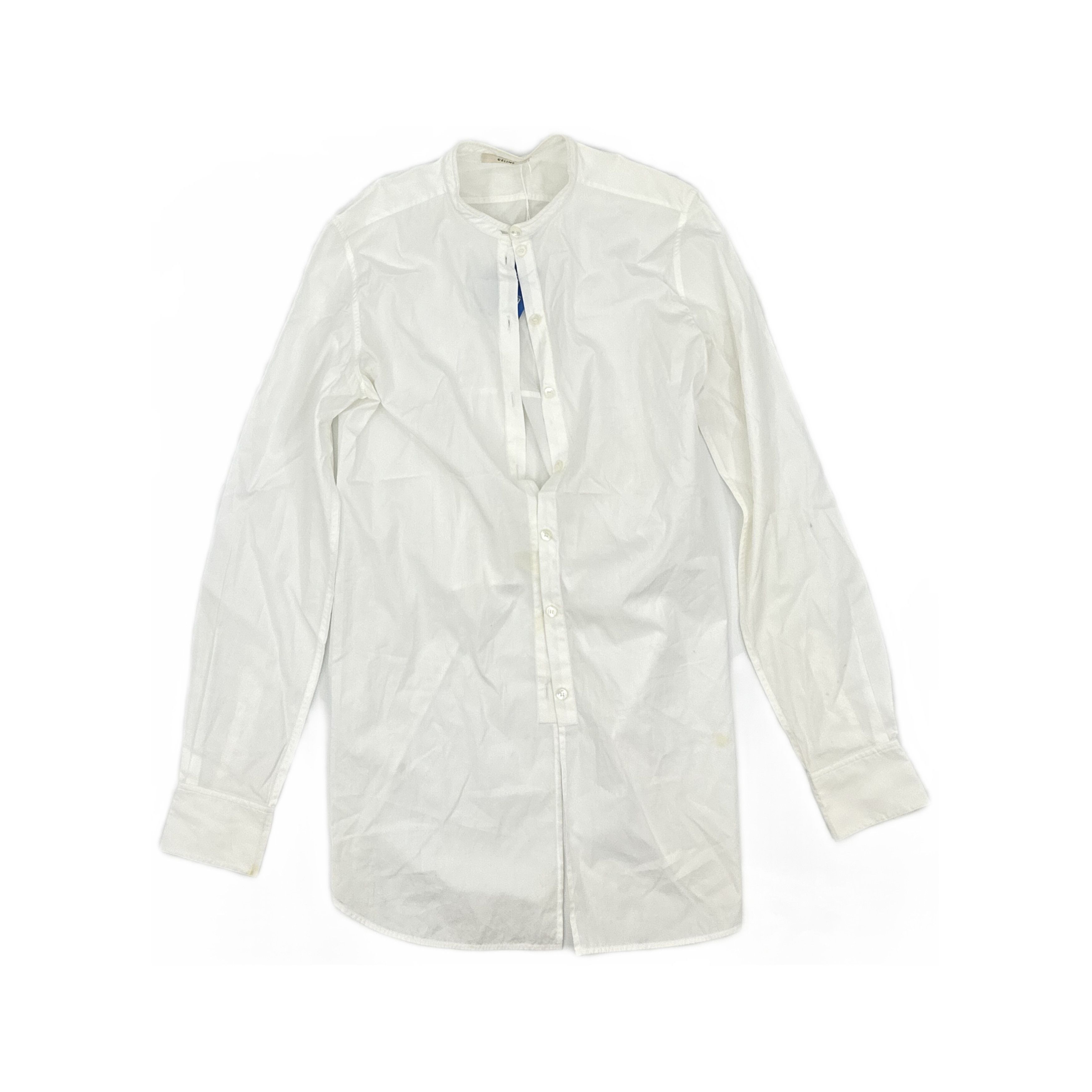 Celine Celine Cotton Button Up Shirt Size 38 Size S / US 4 / IT 40 - 1 Thumbnail
