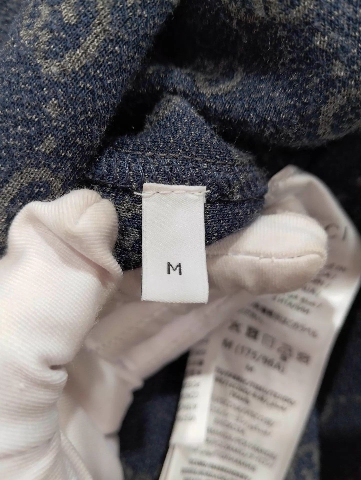 Gucci GUCCI DK Jacquard Zip Stand Collar Jacket M 95 New Size US M / EU 48-50 / 2 - 6 Thumbnail