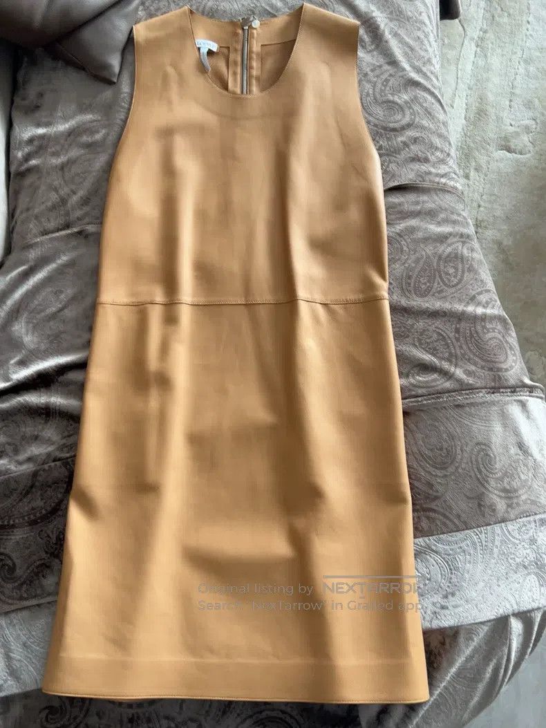 Loewe Loewe Lady's Sheepskin Sleeveless Dress, Slightly Dyed, Si Size XS / US 0-2 / IT 36-38 - 8 Thumbnail
