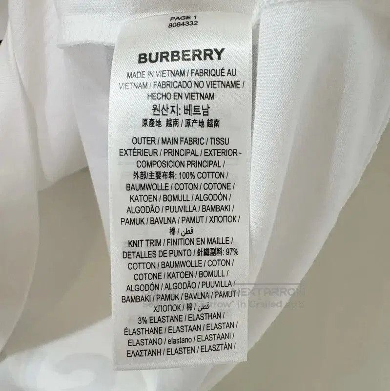 Burberry Burberry Logo Print Short Sleeve T. Size US M / EU 48-50 / 2 - 5 Thumbnail