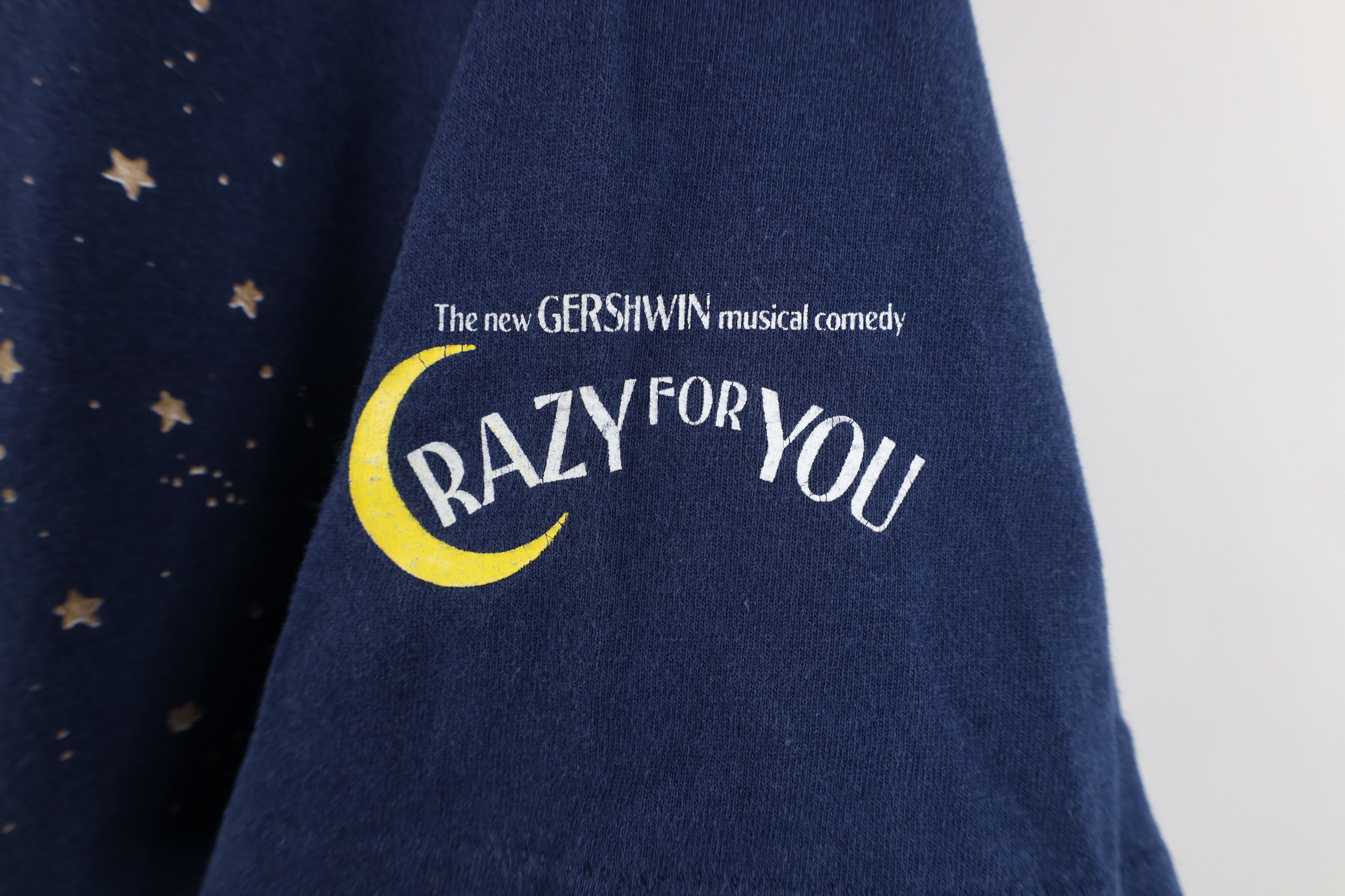 Vintage Vintage 90s Crazy For You Musical Play Short Sleeve T-Shirt Size L / US 10 / IT 46 - 4 Thumbnail