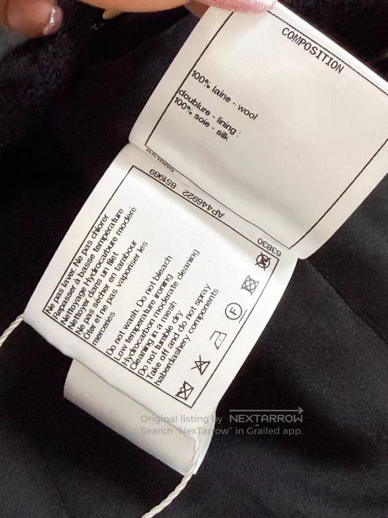Chanel Chanel Black round-neck long-sleeved jacket Size XS / US 0-2 / IT 36-38 - 8 Thumbnail