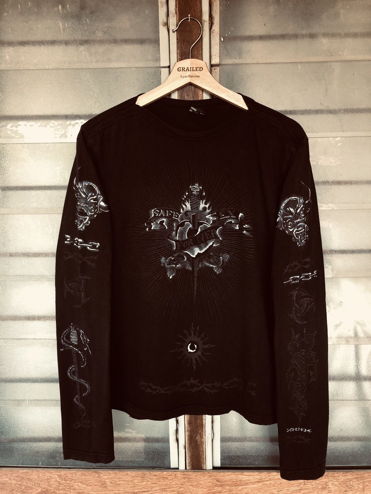 Jean Paul Gaultier Vintage S/S 96 Save Sex Forever Jean Paul Gaultier Homme Size US M / EU 48-50 / 2 - 3 Thumbnail