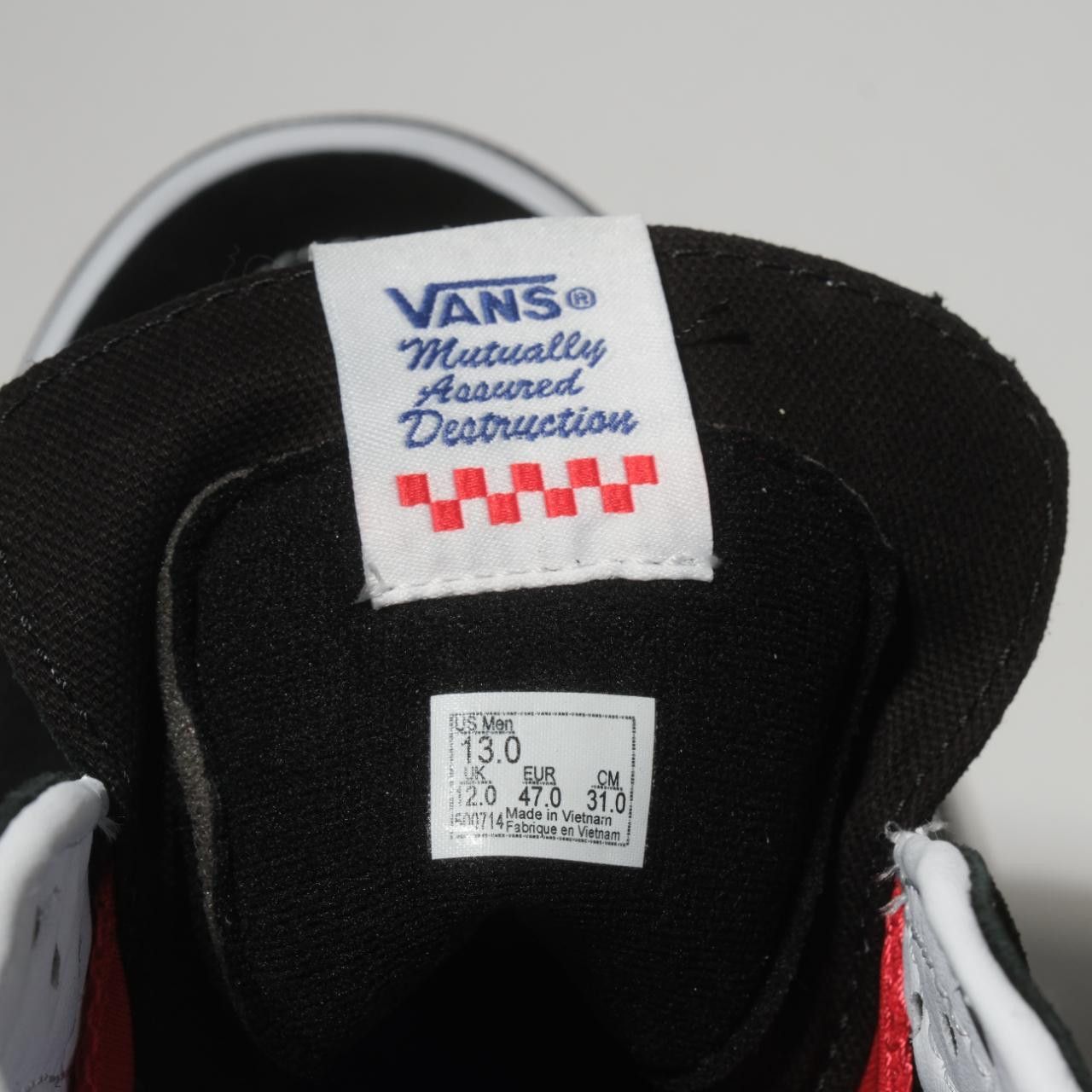Vans Boys of Summer x Vans S8-Hi VCU 'Black' Size US 13 / EU 46 - 7 Thumbnail