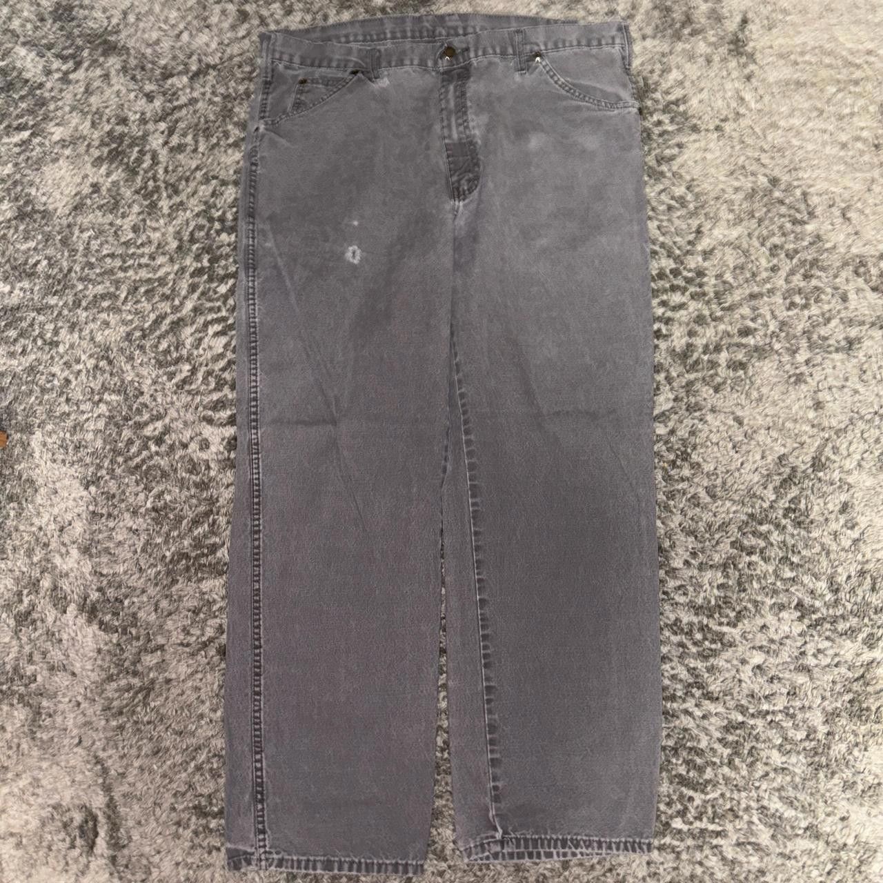 Dickies Dickies Men's Grey Jeans Size US 38 / EU 54 - 2 Thumbnail